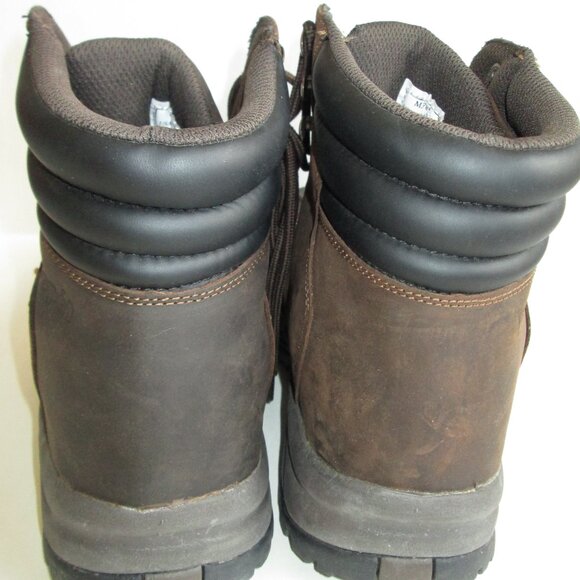 Propet Mens Mid Boot M3789 Brown Size 12 Ankle Boots Waterproof Rubber Toe Lace main image 5